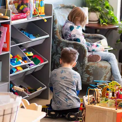 Friendly front desk staff at Foundation Family Chiropractic